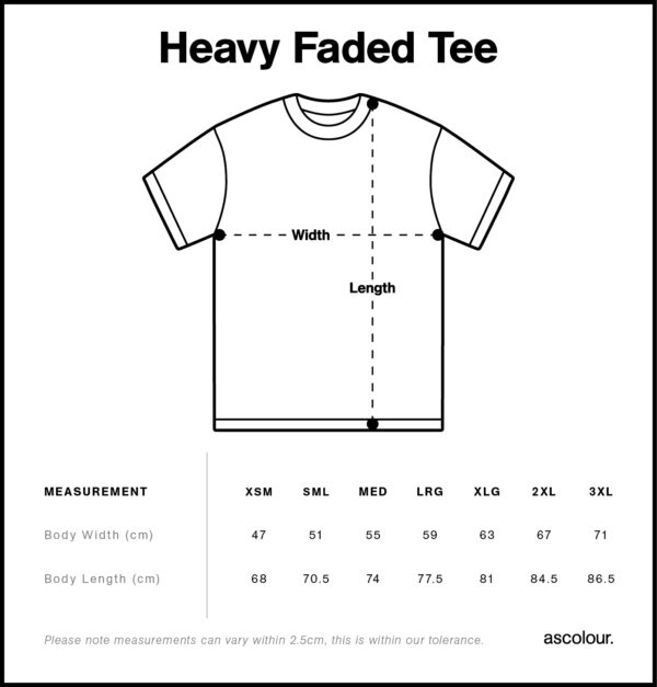 CFD Heavy Faded Tee - Image 5